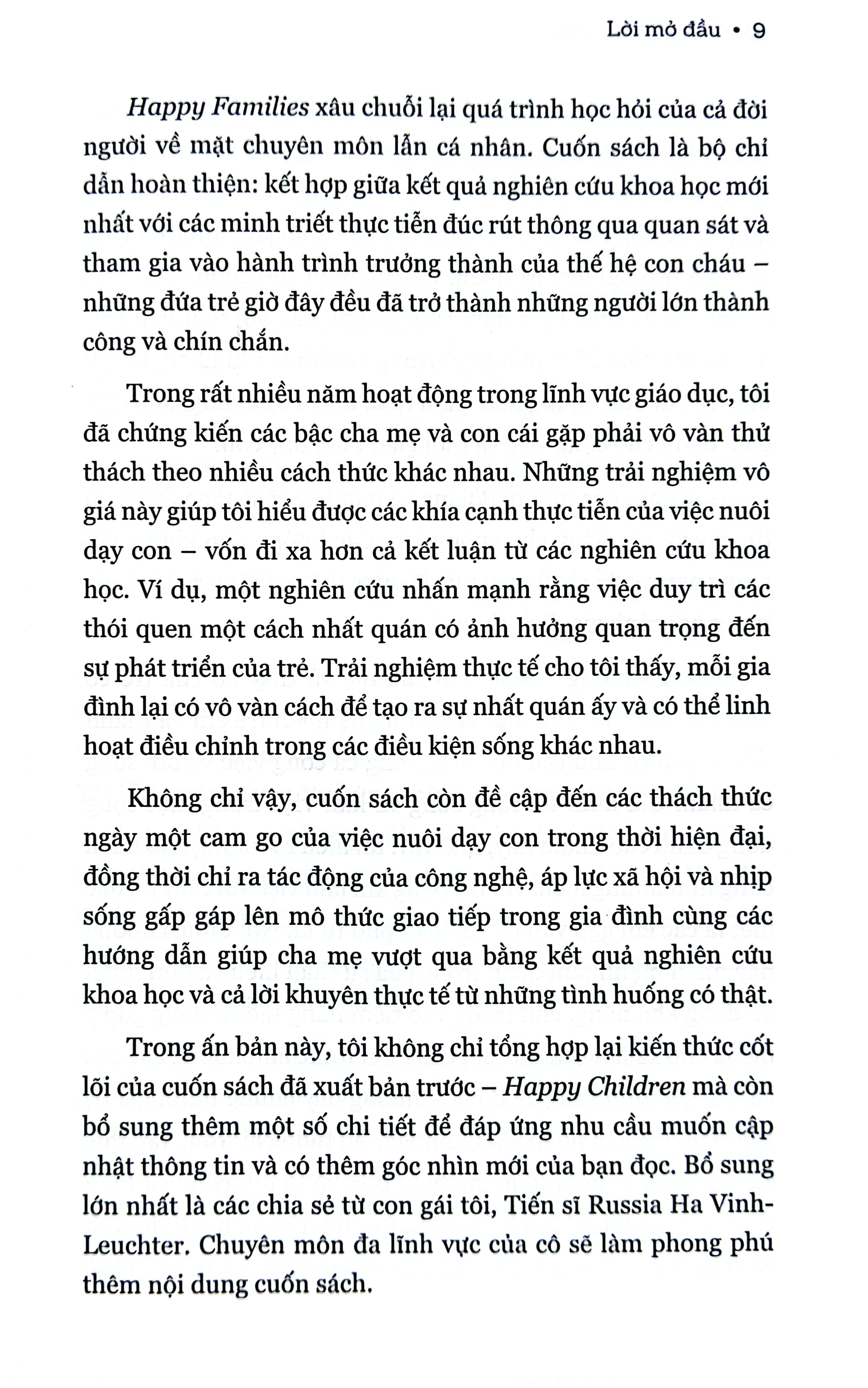 happy families - gia đình hạnh phúc