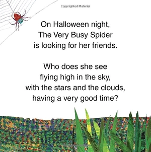 happy halloween from the very busy spider: a lift-the-flap book