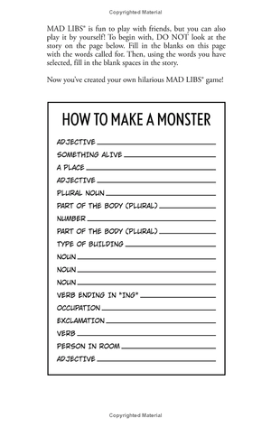 happy howl-o-ween mad libs: world's greatest word game