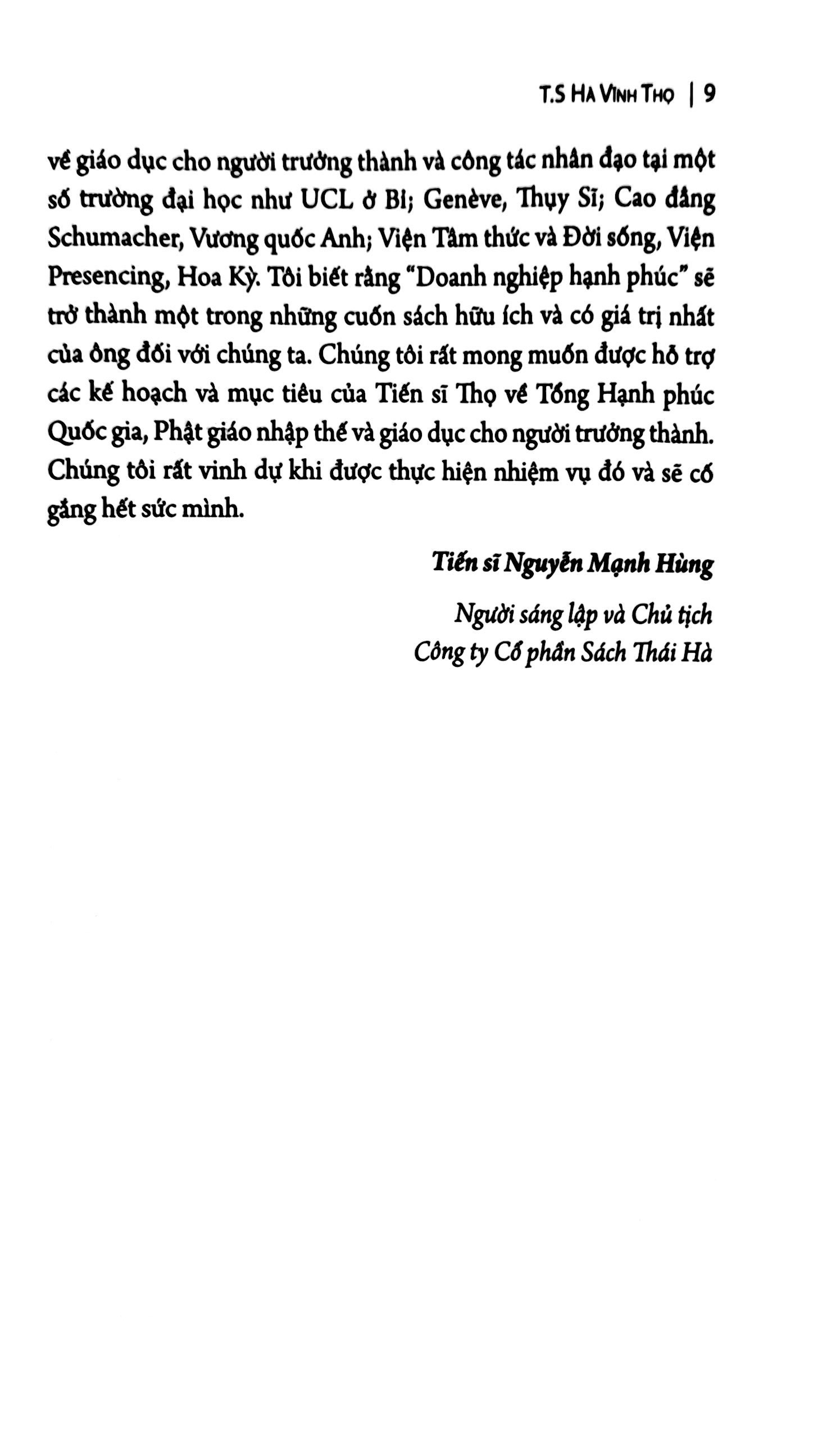 happy organizations - hiểu và ứng dụng tổng hạnh phúc quốc gia (gnh), hướng tới lãnh đạo dựa trên sự chuyển hoá