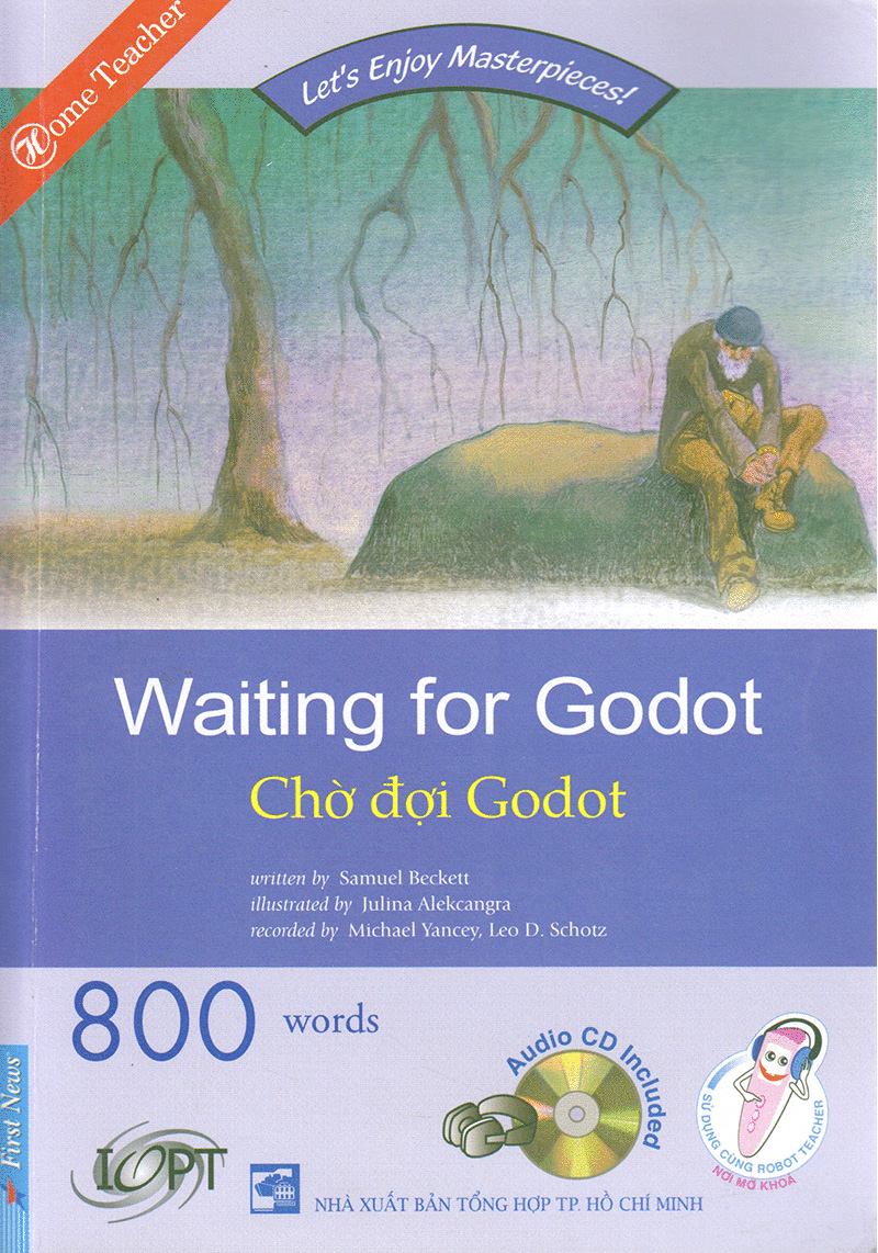 happy reader - chờ đợi godot (kèm 2 cd)