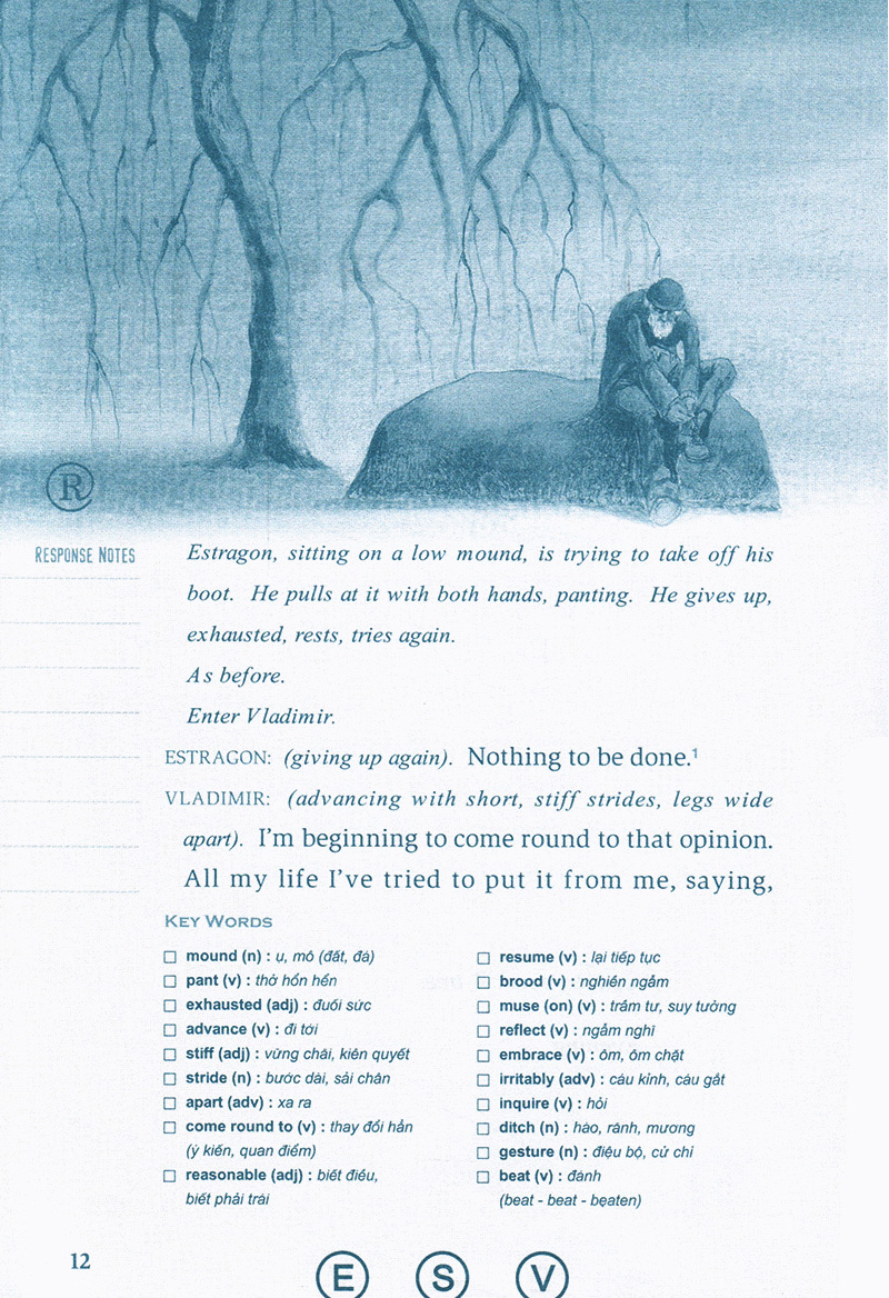 happy reader - chờ đợi godot (kèm 2 cd)