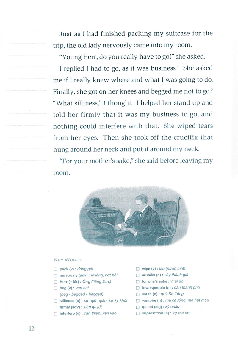 happy reader - dracula - bá tước dracula kèm cd