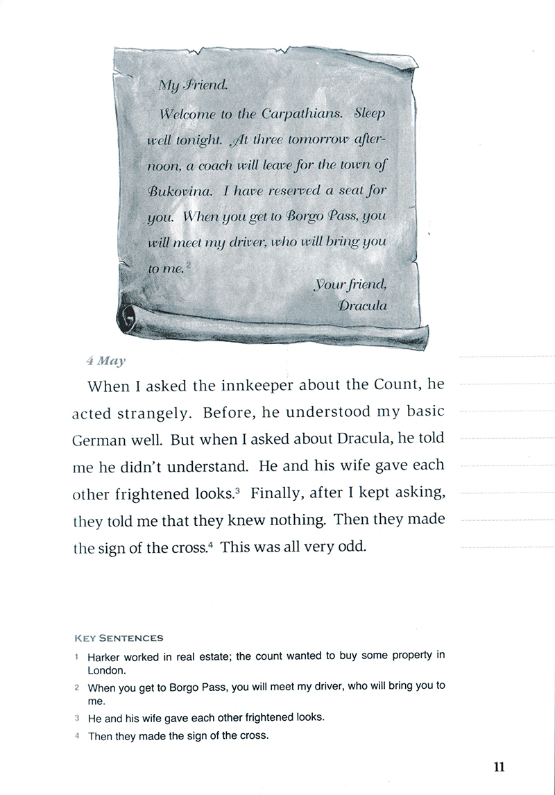 happy reader - dracula - bá tước dracula kèm cd