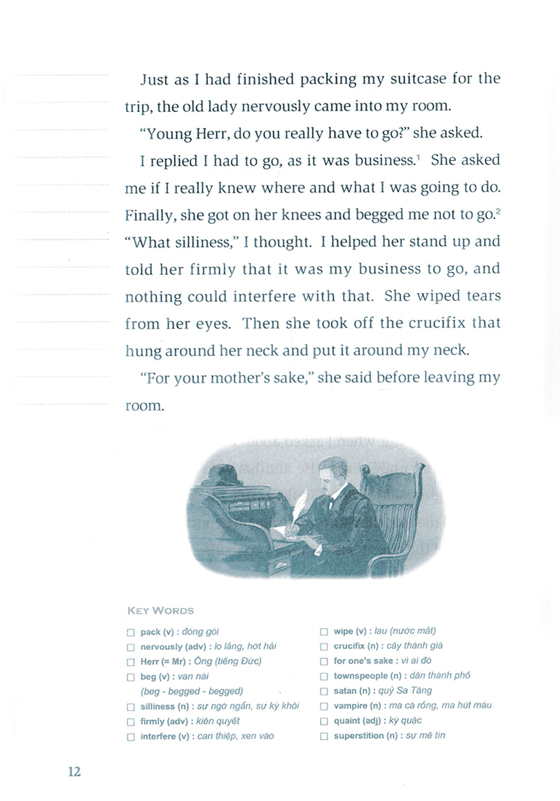 happy reader - dracula - bá tước dracula kèm cd