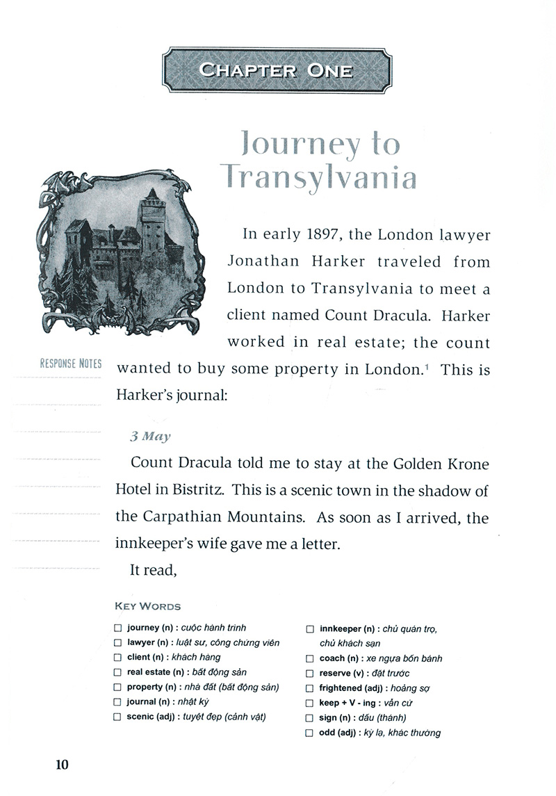 happy reader - dracula - bá tước dracula kèm cd