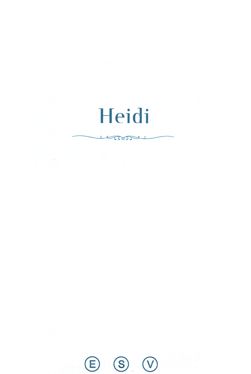 happy reader - heidi - cô bé trên núi cao