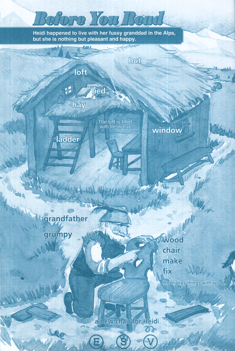 happy reader - heidi - cô bé trên núi cao