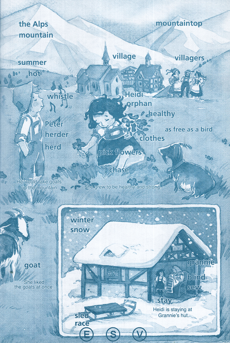 happy reader - heidi - cô bé trên núi cao