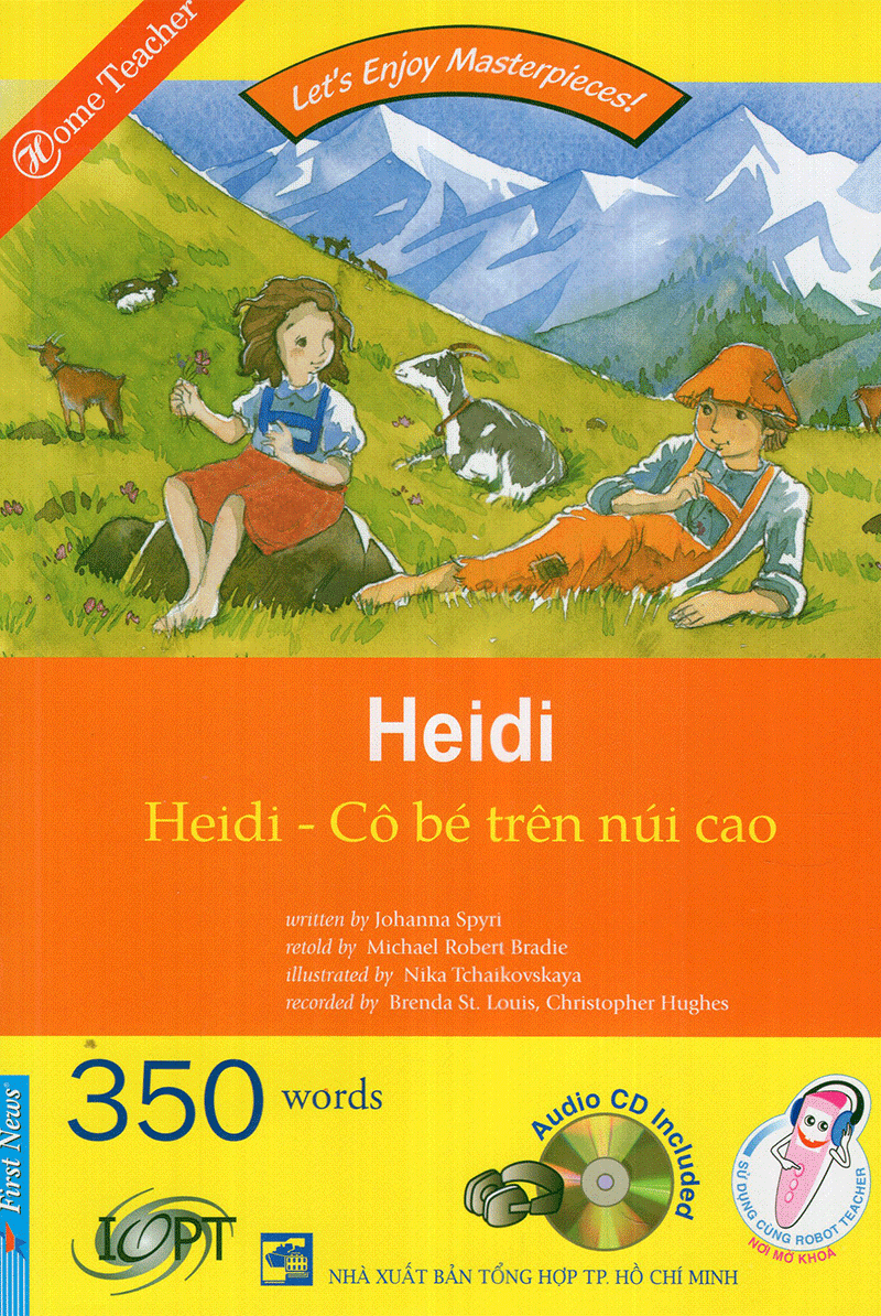 happy reader - heidi - cô bé trên núi cao