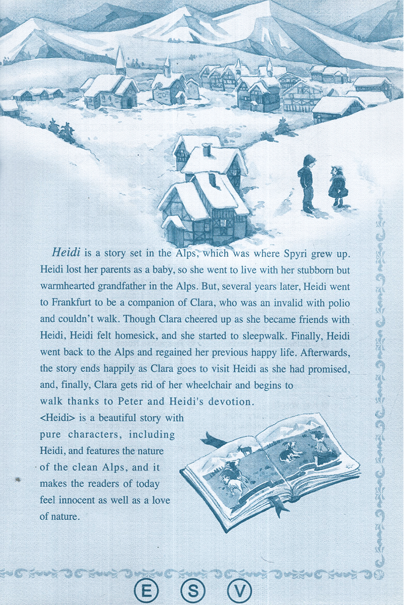happy reader - heidi - cô bé trên núi cao