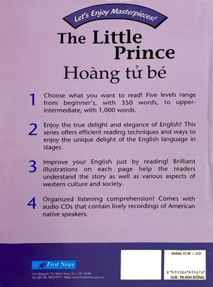 happy reader - hoàng tử bé (kèm 2 cd)