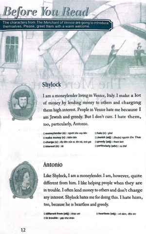 happy reader - người lái buôn thành venice