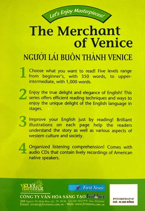 happy reader - người lái buôn thành venice