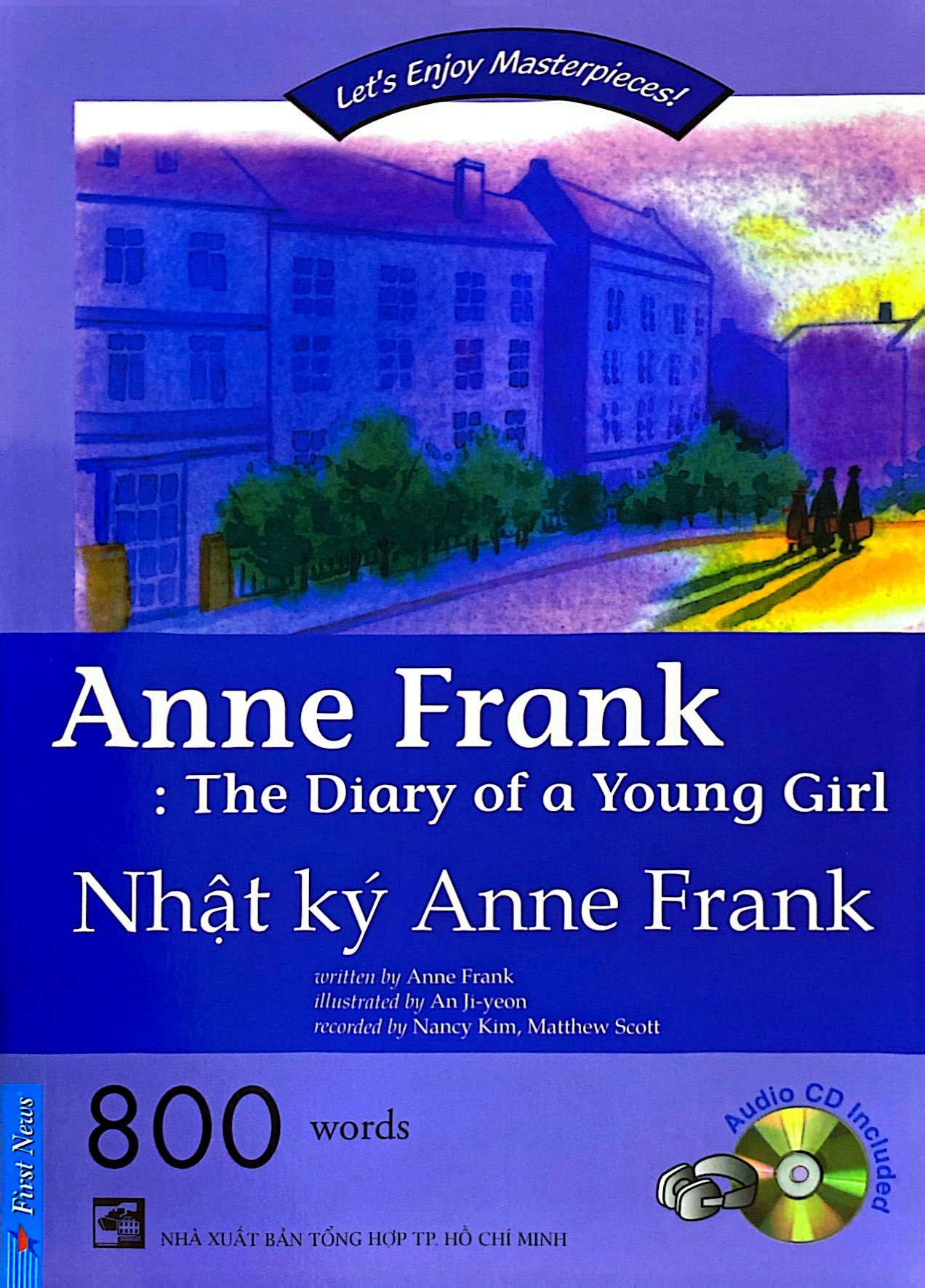 happy reader - nhật ký anne frank (kèm cd)