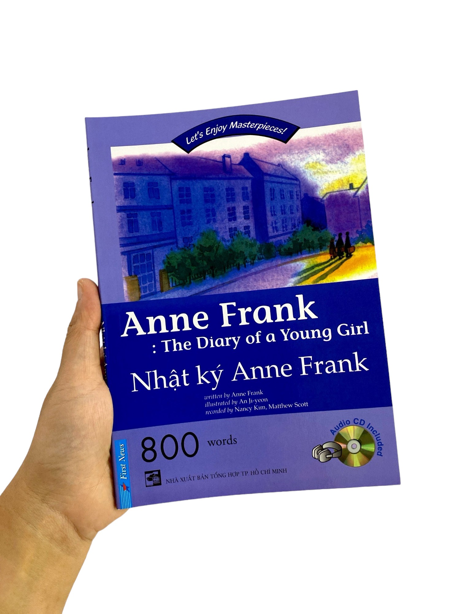 happy reader - nhật ký anne frank (kèm cd)