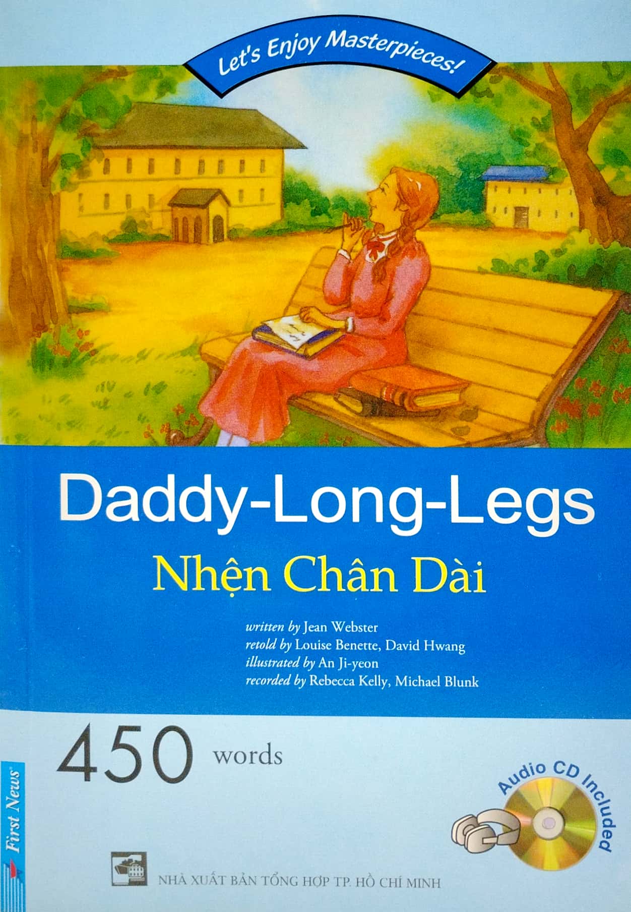 happy reader - nhện chân dài (kèm 1cd) - tái bản