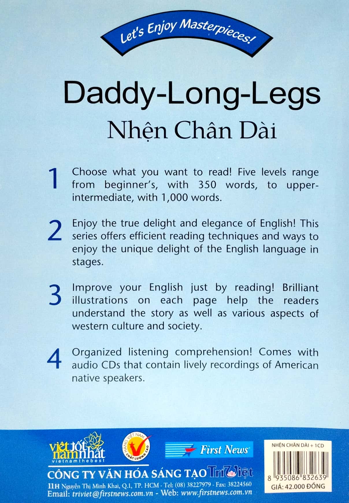 happy reader - nhện chân dài (kèm 1cd) - tái bản