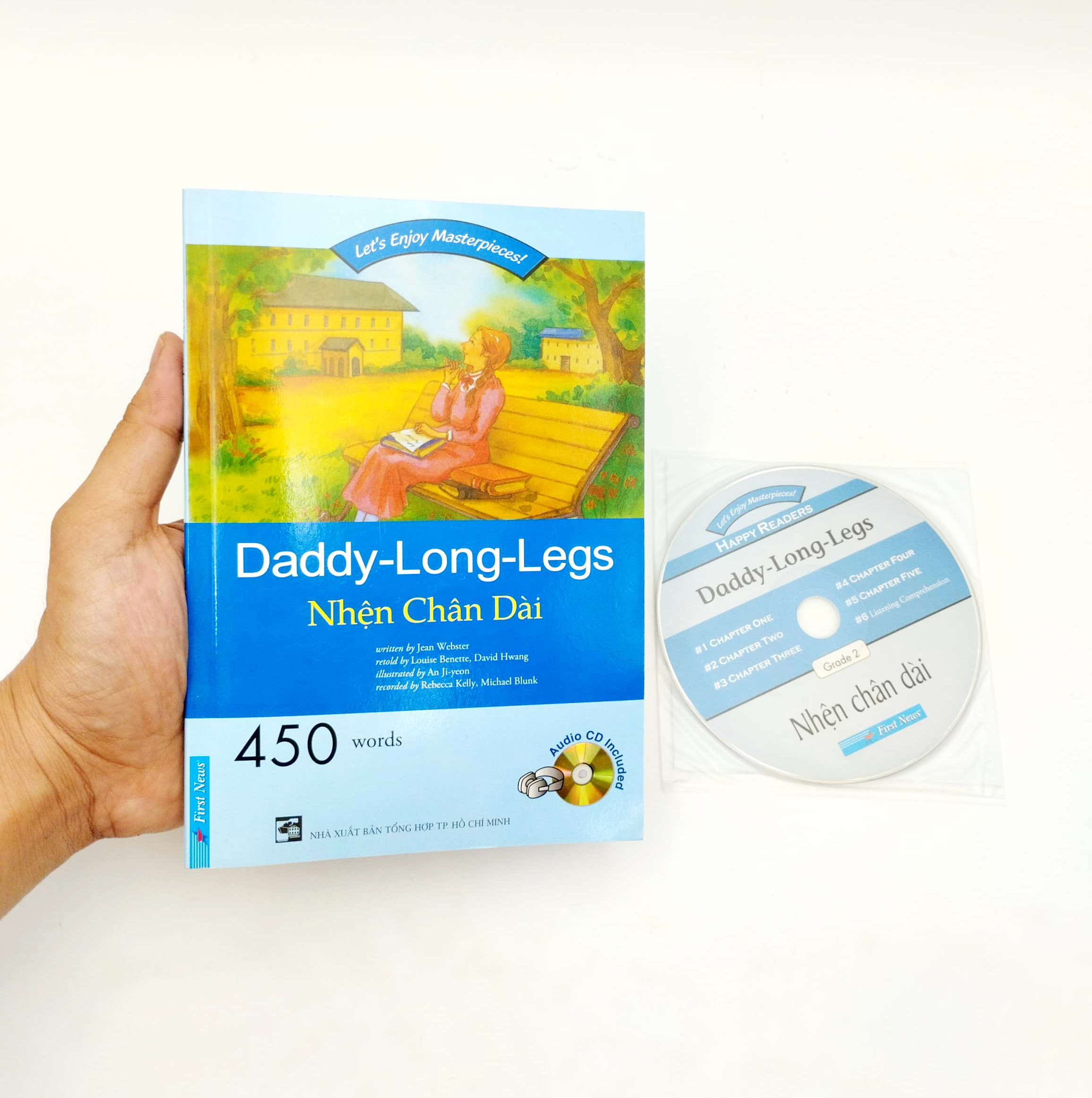 happy reader - nhện chân dài (kèm 1cd) - tái bản