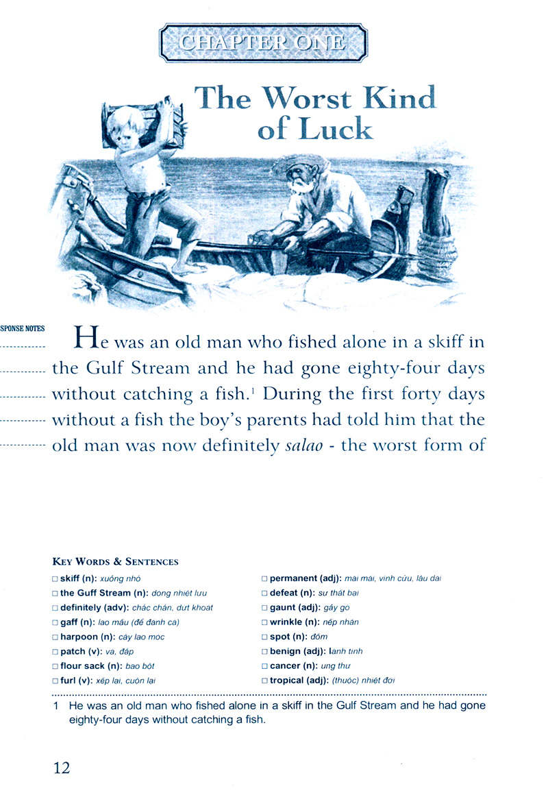 happy reader - ông già và biển cả