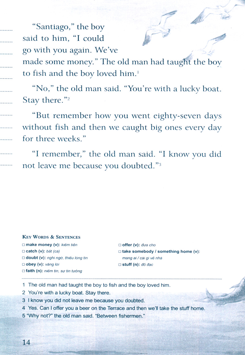 happy reader - ông già và biển cả