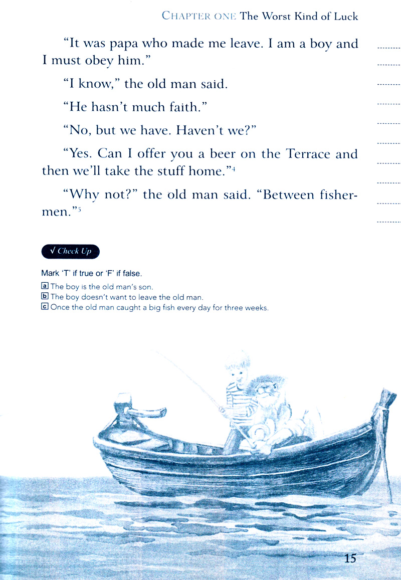 happy reader - ông già và biển cả