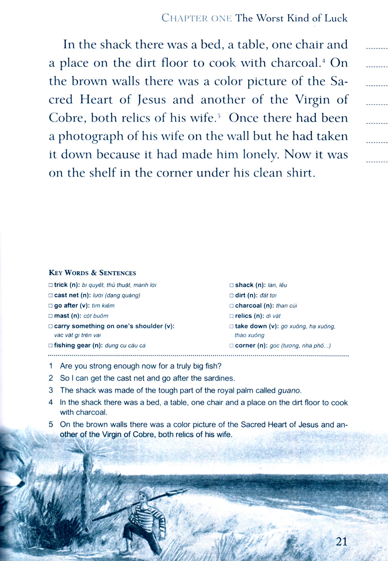 happy reader - ông già và biển cả