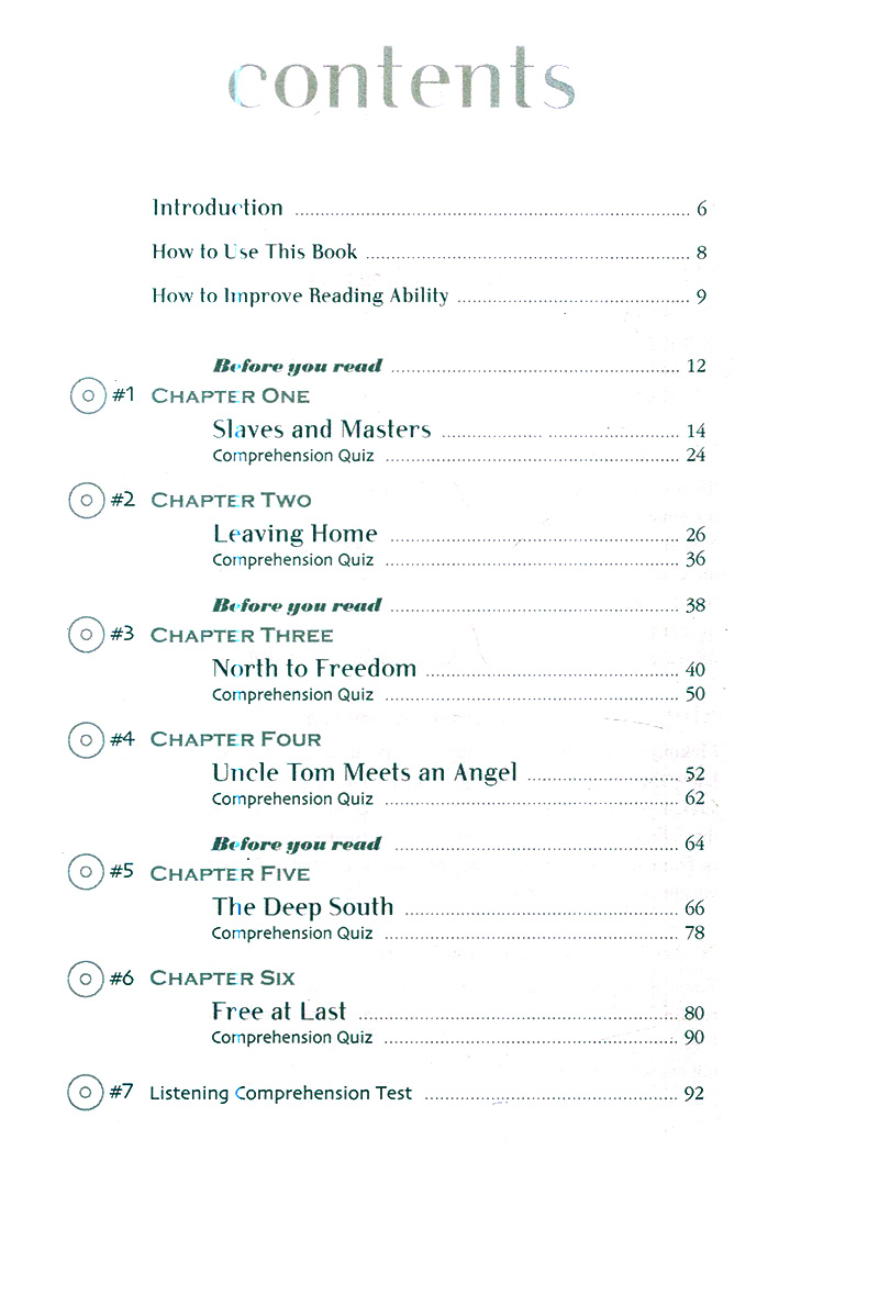 happy reader - túp lều bác tom (cd)