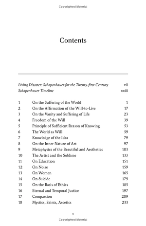 harper perennial modern thought - the essential schopenhauer - key selections from the world as will and representation and other writings