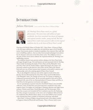 harry potter - a history of magic: the book of the exhibition