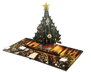 harry potter: a hogwarts christmas pop-up