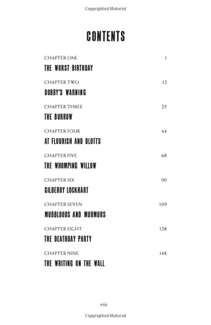 harry potter and the chamber of secrets