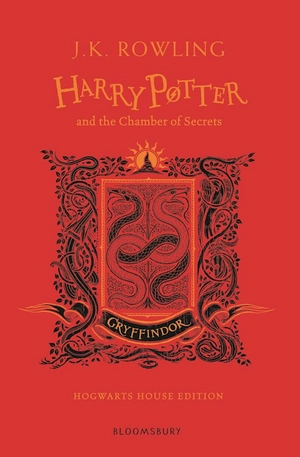 harry potter and the chamber of secrets – gryffindor edition (hardback)