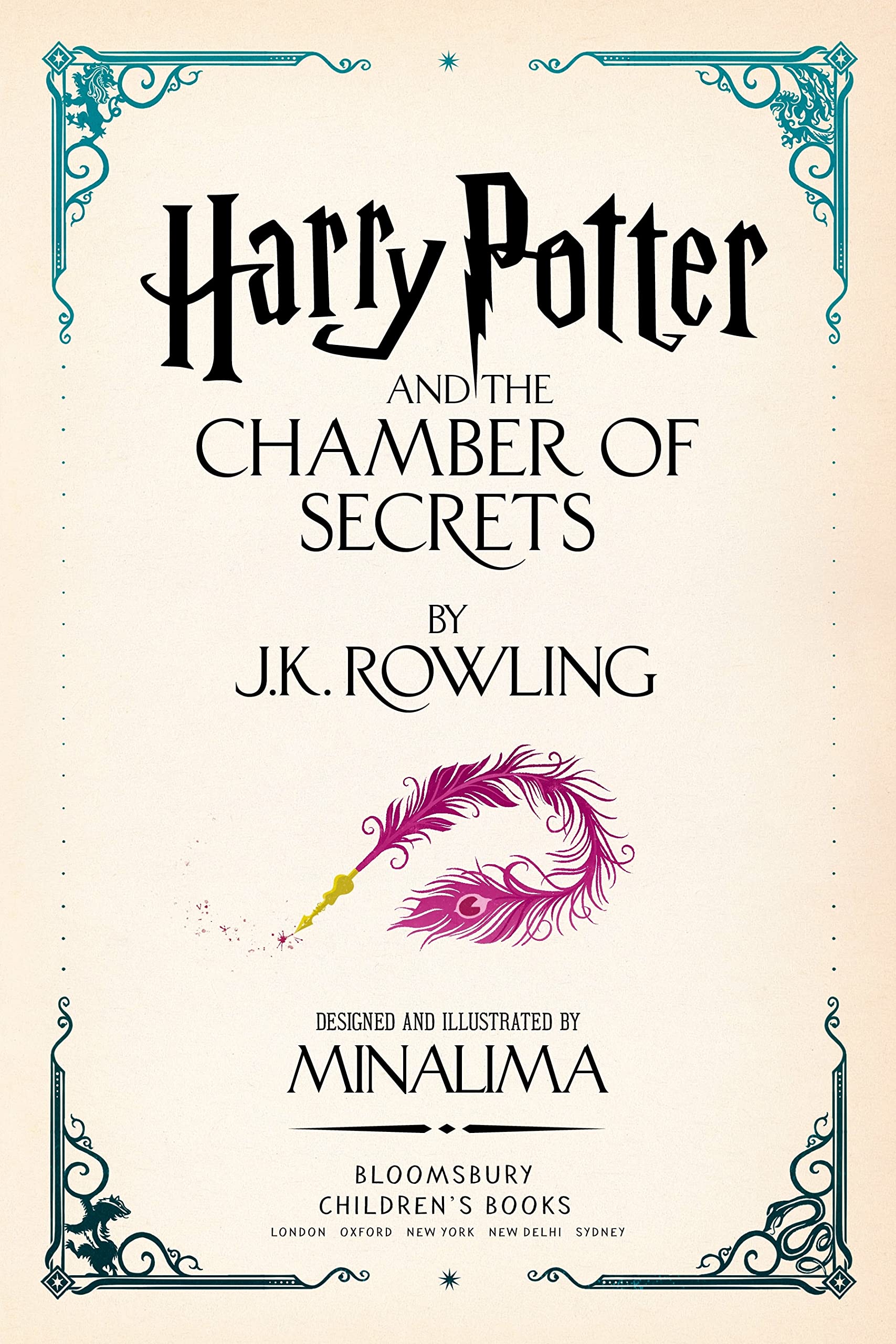 Harry Potter And The Chamber Of Secrets - Minalima Edition