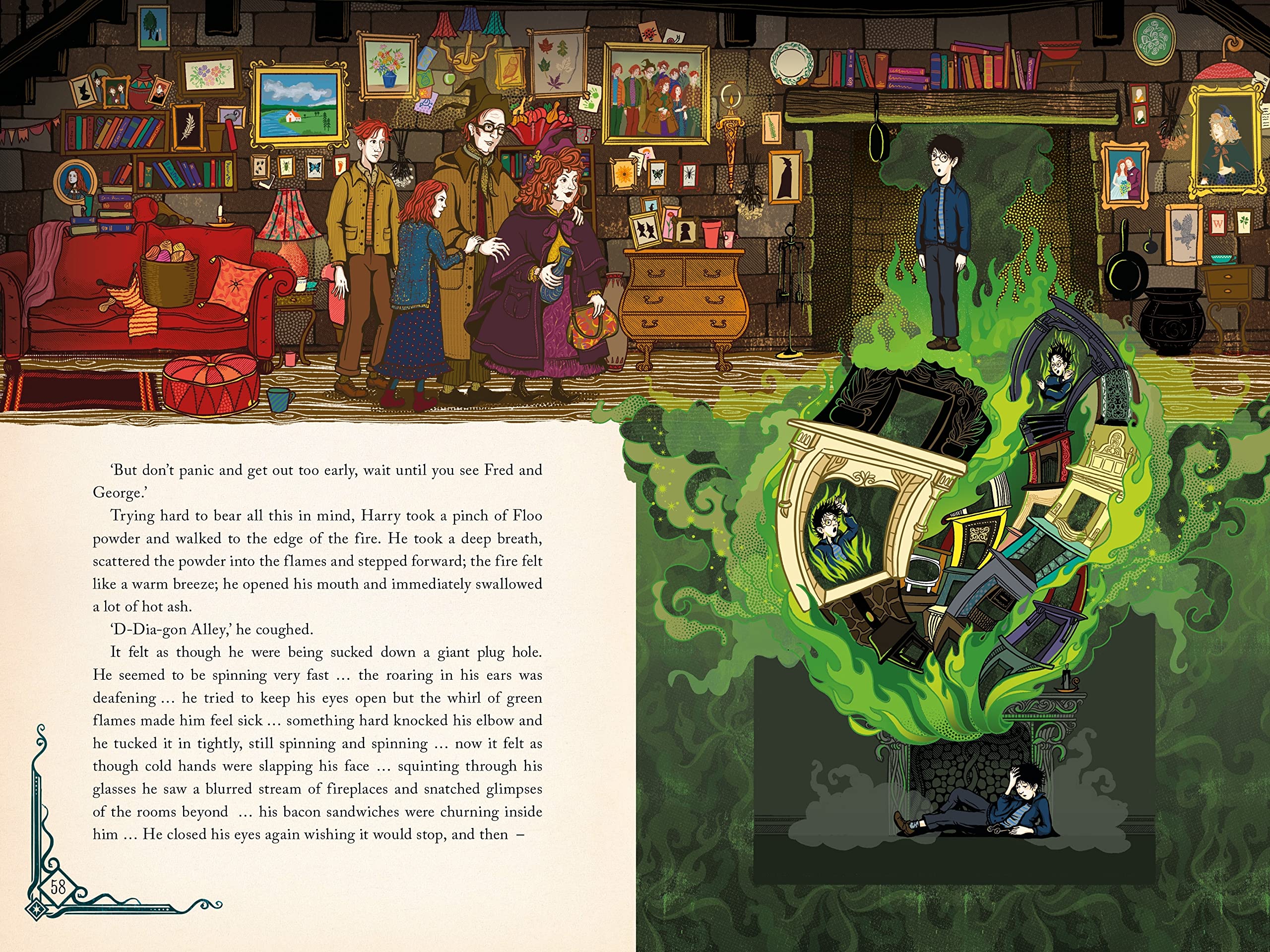 Harry Potter And The Chamber Of Secrets - Minalima Edition