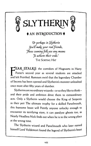 harry potter and the chamber of secrets – slytherin edition (hardback)