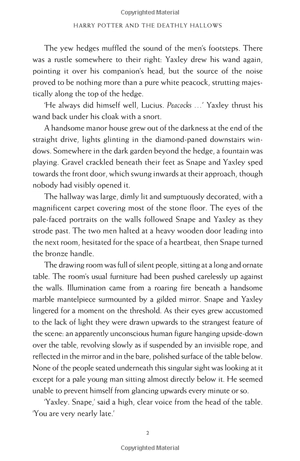 harry potter and the deathly hallows