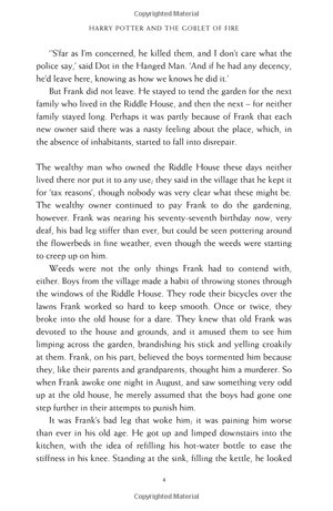 harry potter and the goblet of fire (hardback)