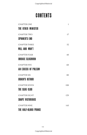 harry potter and the half-blood prince