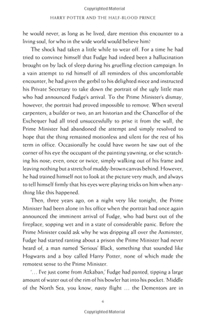 harry potter and the half-blood prince