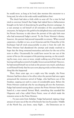 harry potter and the half-blood prince (hardback)