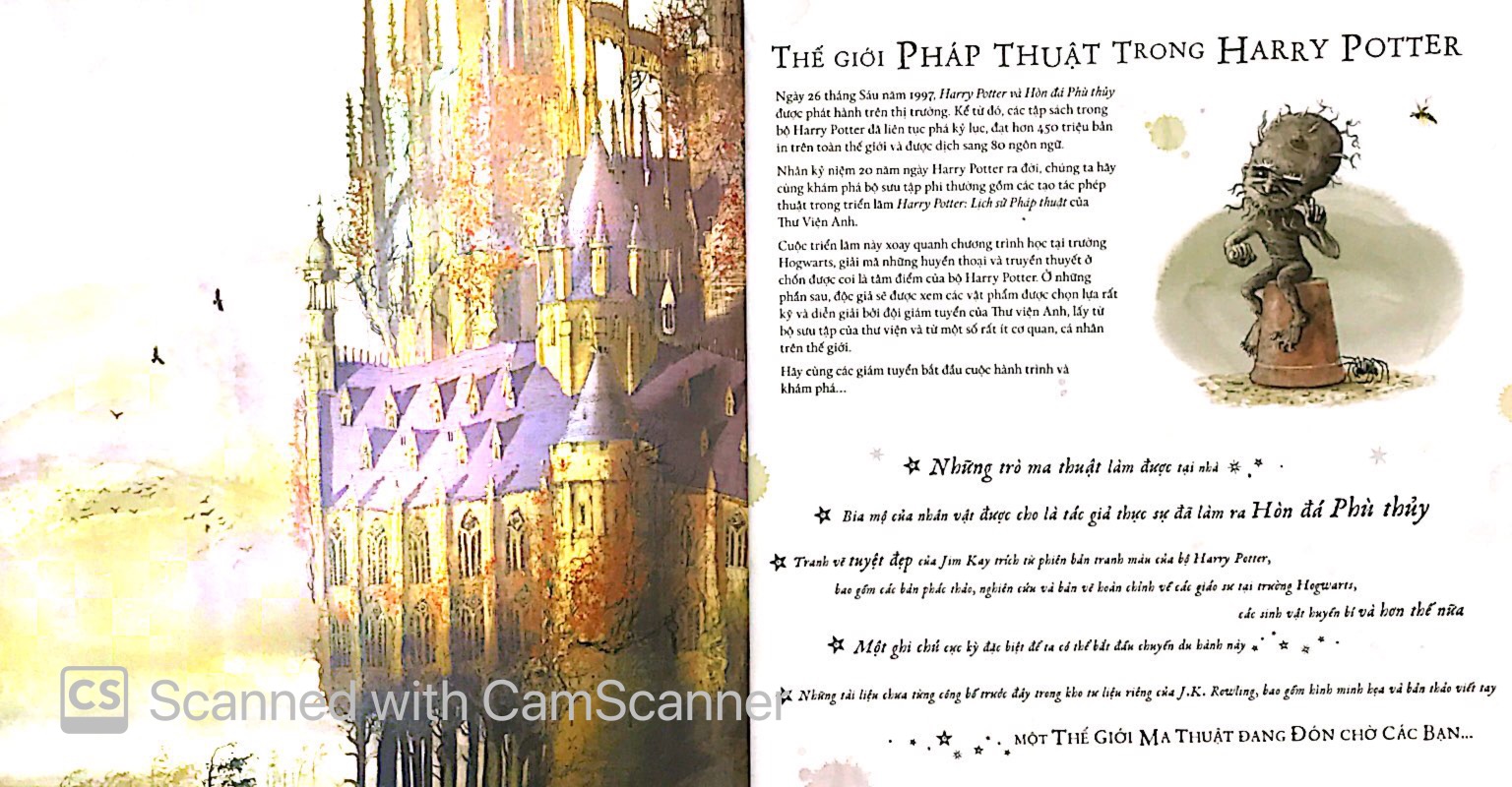 harry potter hành trình xuyên lịch sử pháp thuật