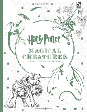 harry potter magical creatures colouring book 2