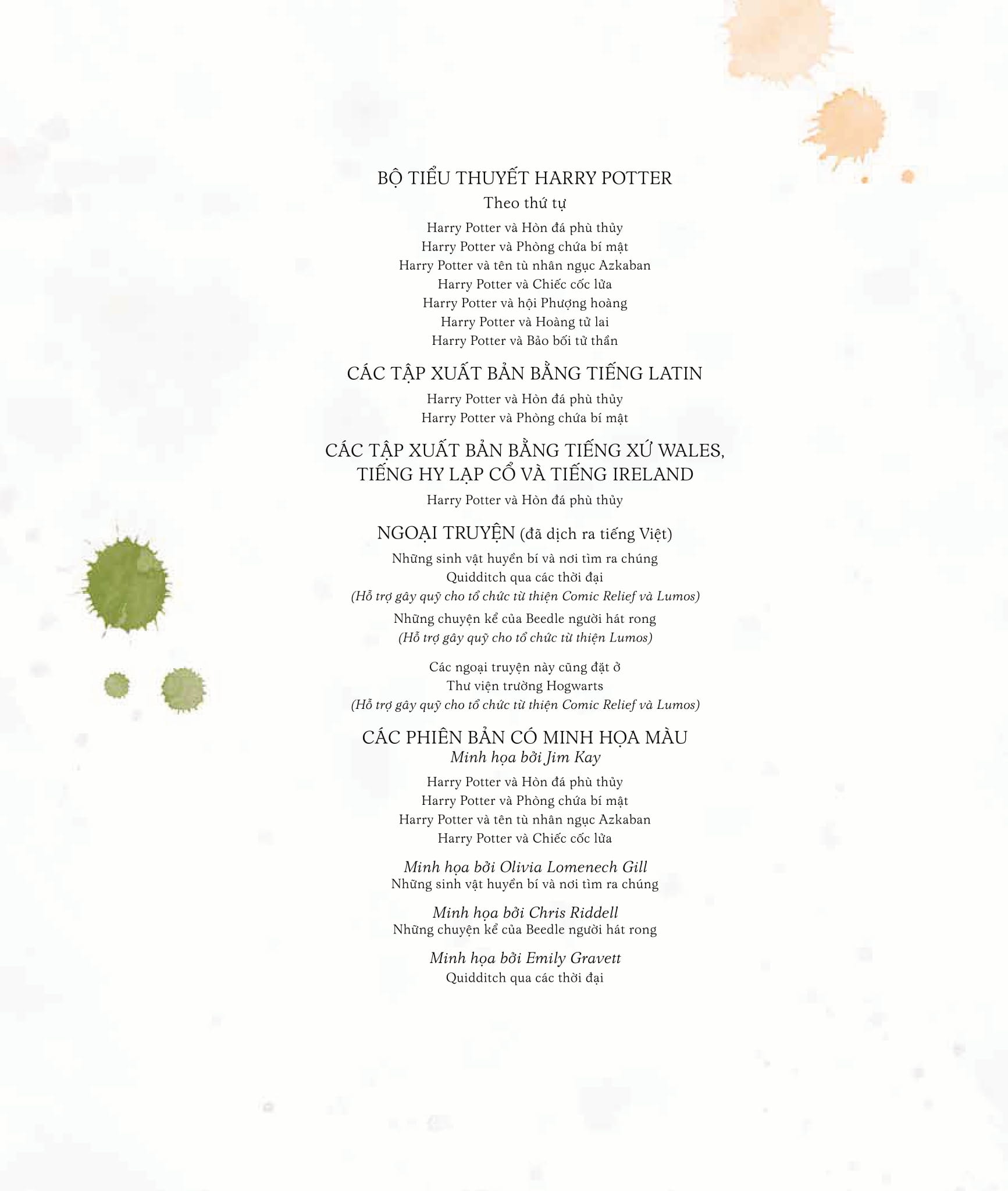 Harry Potter - Mot Nam Tran Ngap Dieu Ky - Bia Cung