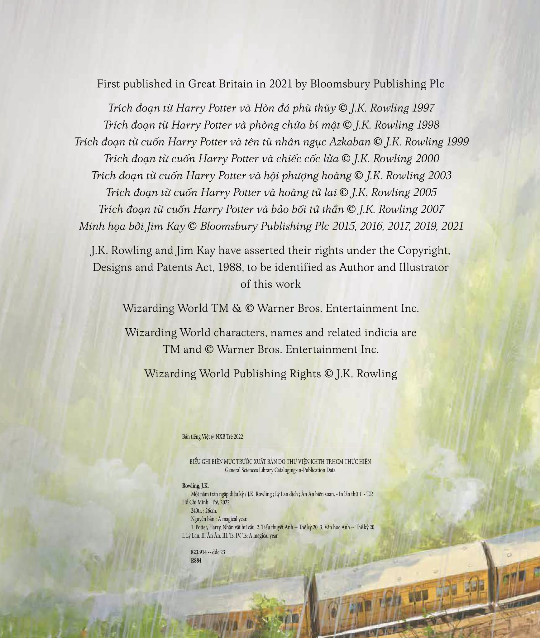 Harry Potter - Mot Nam Tran Ngap Dieu Ky - Bia Cung