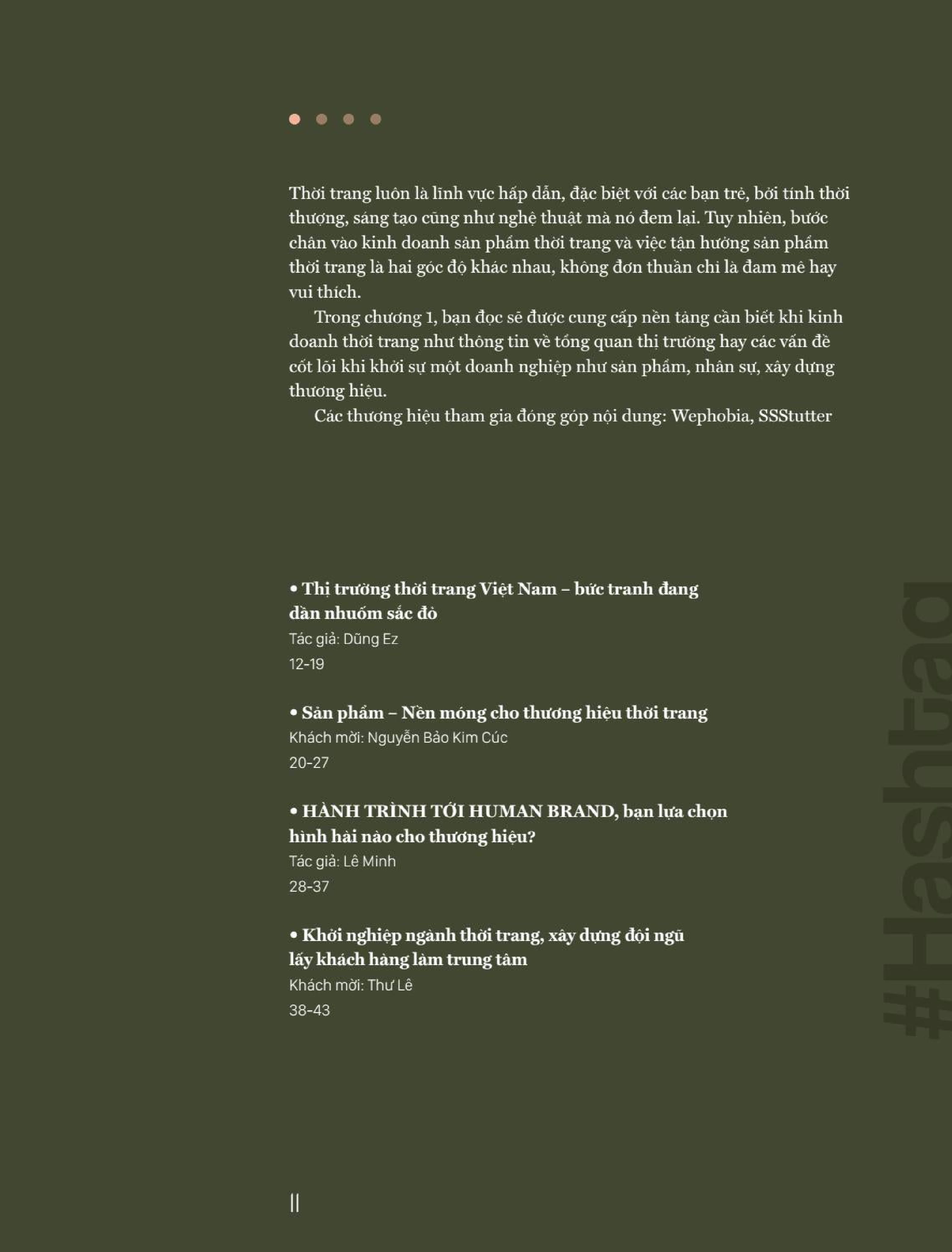 hashtag #02: fashion - kinh doanh thời trang tại thị trường việt nam