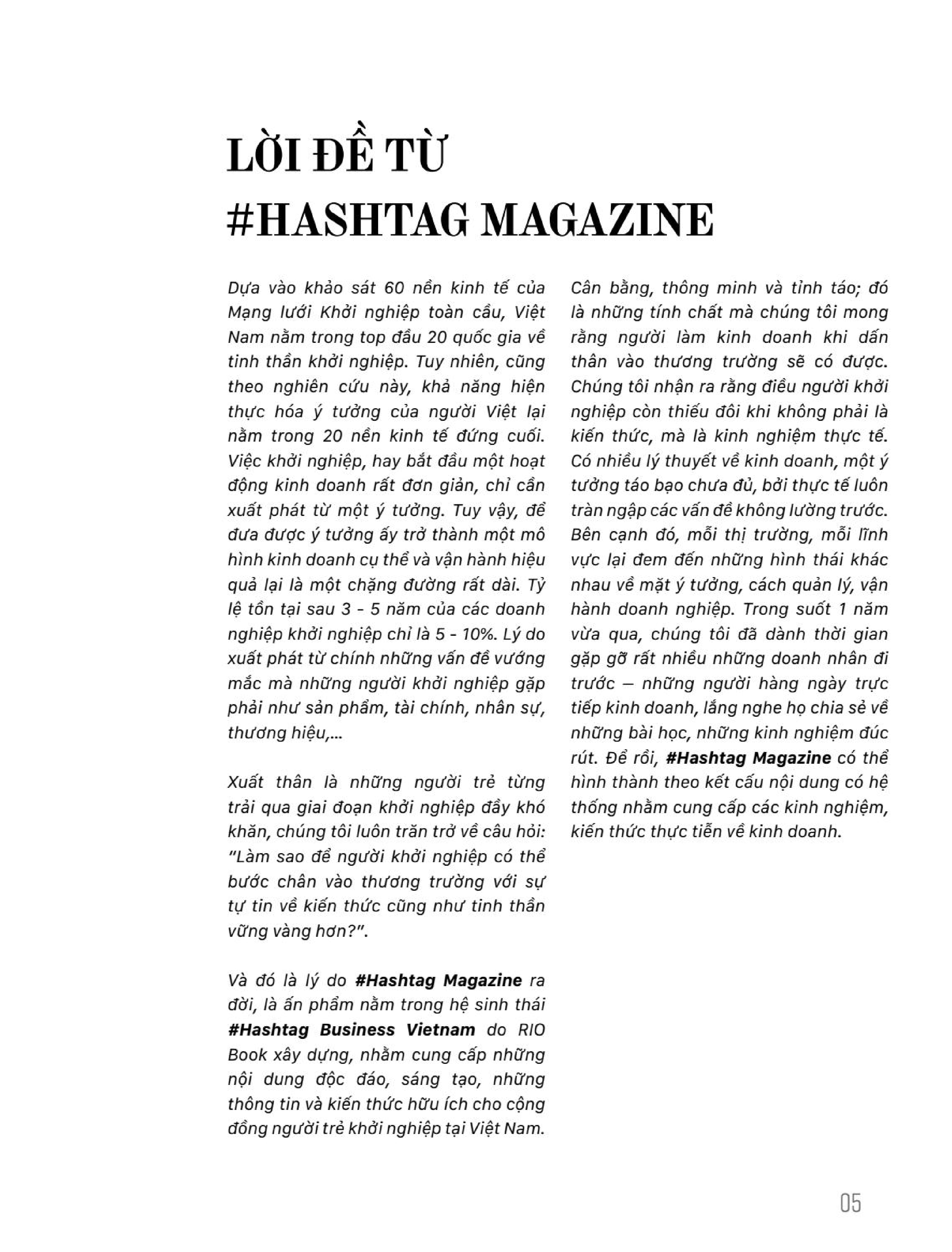 hashtag #02: fashion - kinh doanh thời trang tại thị trường việt nam