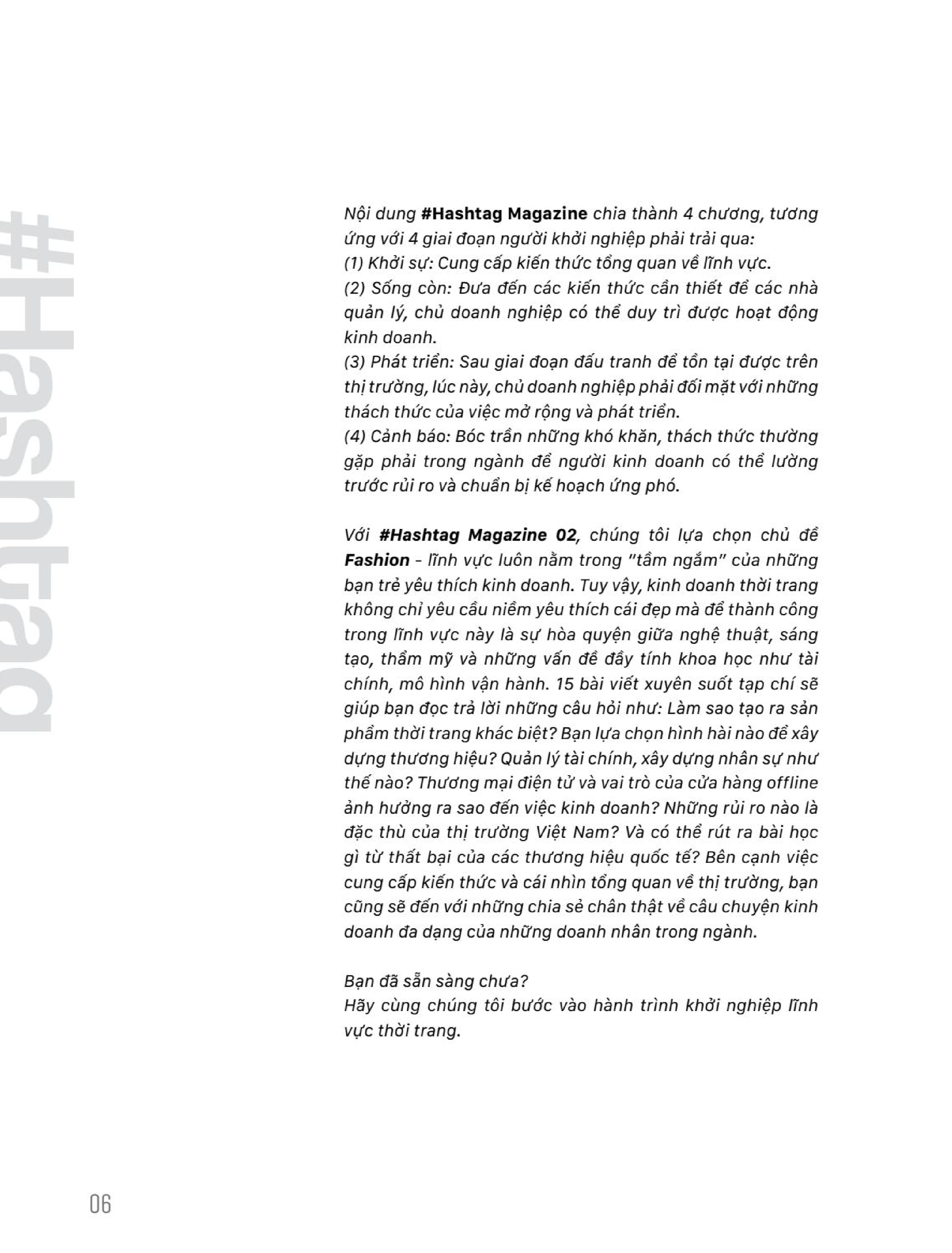 hashtag #02: fashion - kinh doanh thời trang tại thị trường việt nam