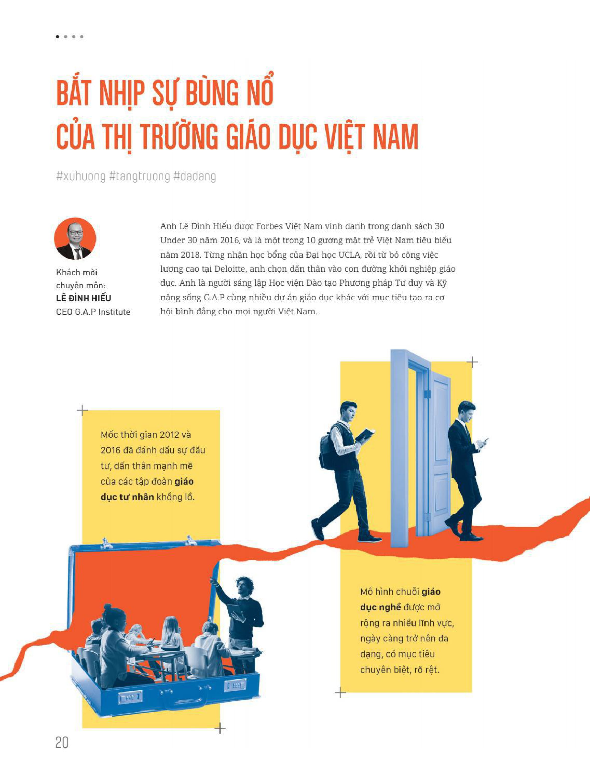 hashtag #5: education - kinh doanh giáo dục tại thị trường việt nam