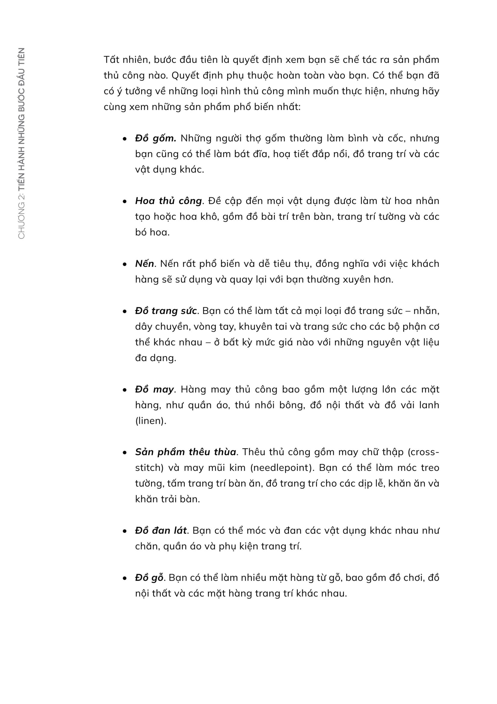 hashtag no.6 craft - khởi sự kinh doanh sản phẩm thủ công